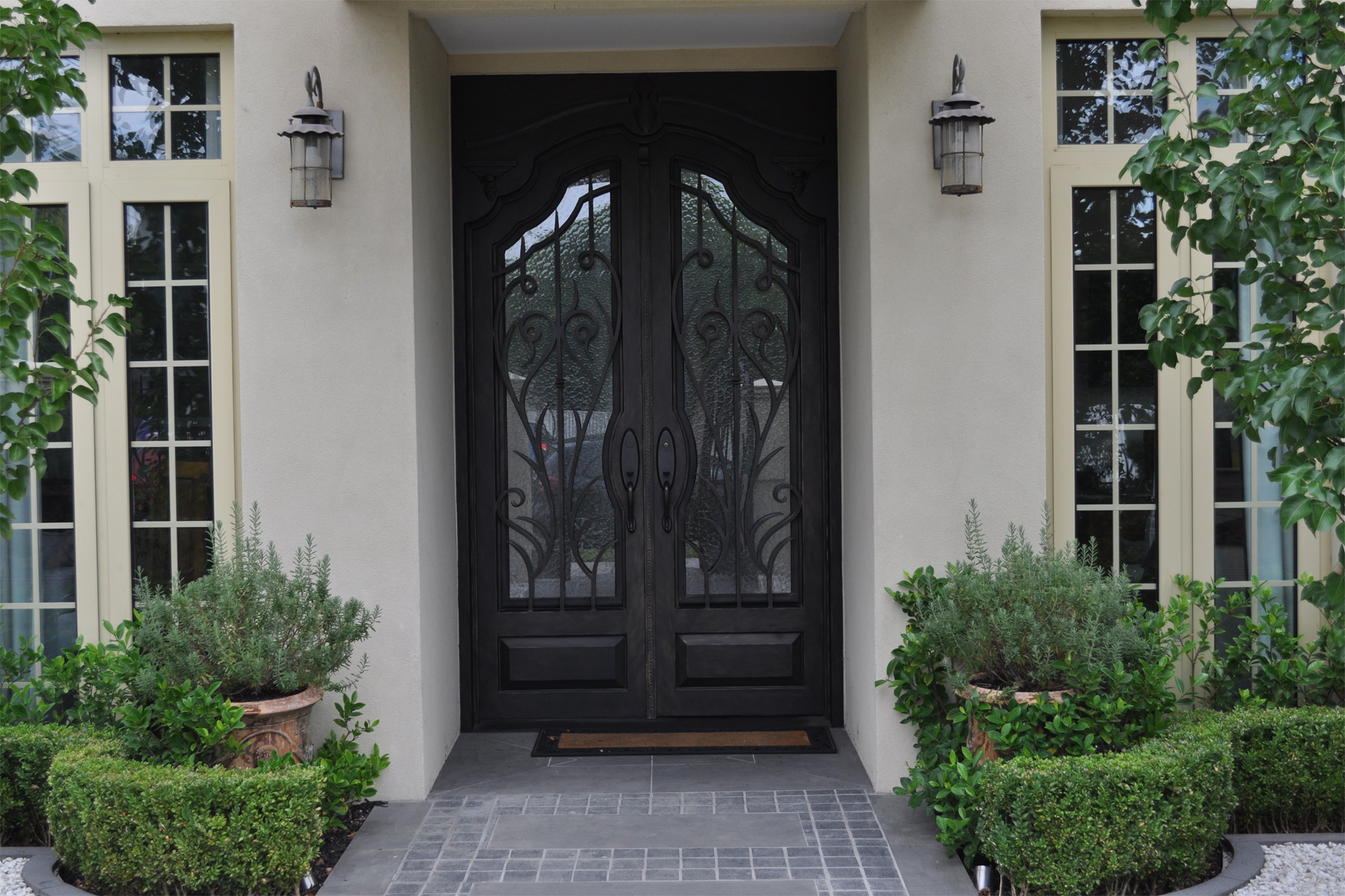 Ferforje Bina Giriş Kapı Modelleri